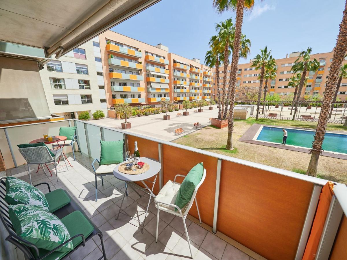 Vila Olimpica Pool Suites Barcelona Exterior foto